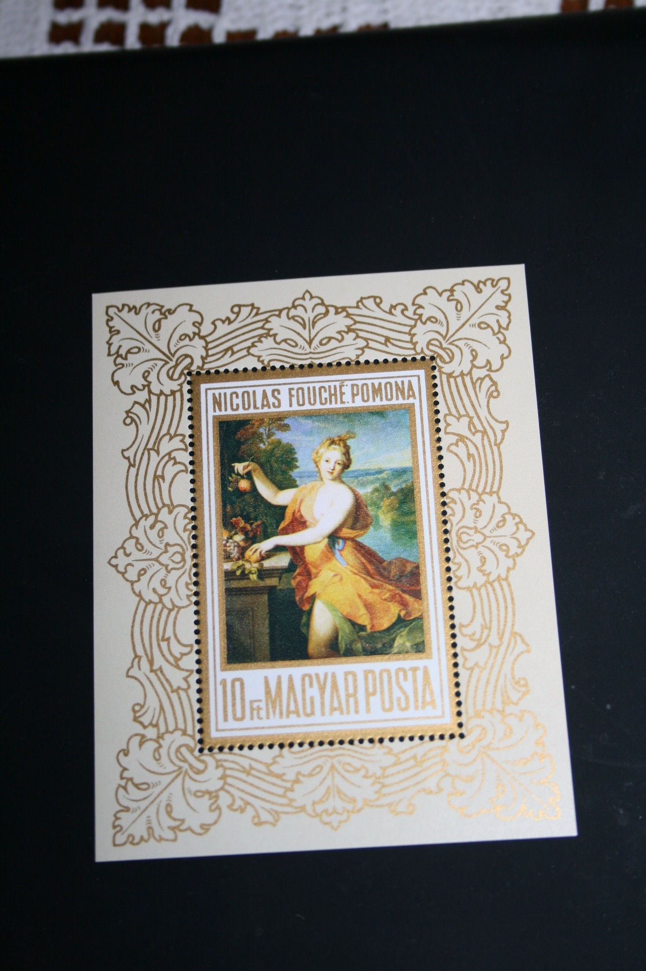 Unkari postimerkki blokki