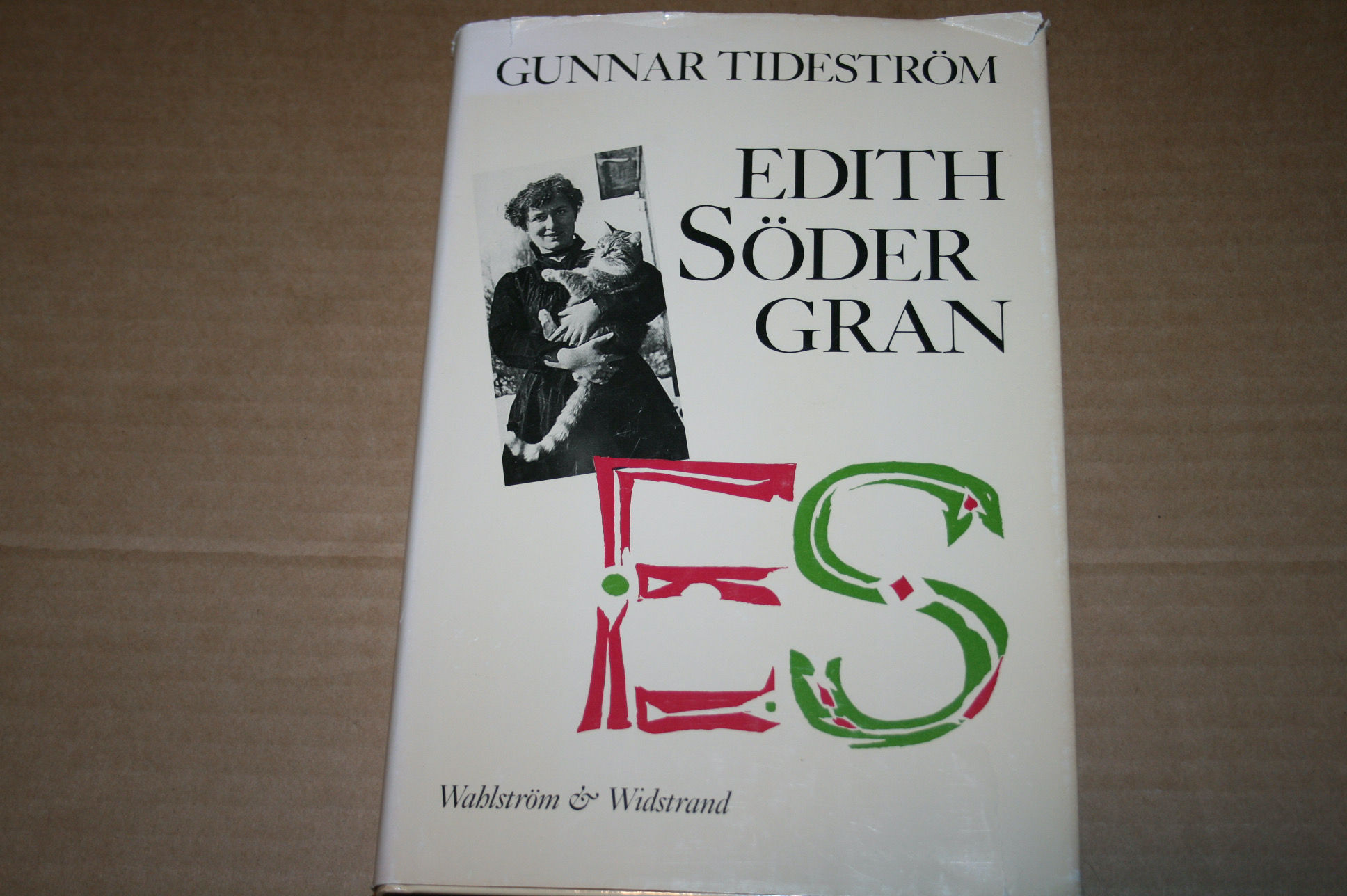 Tideström, Gunnar: Edith Södergran