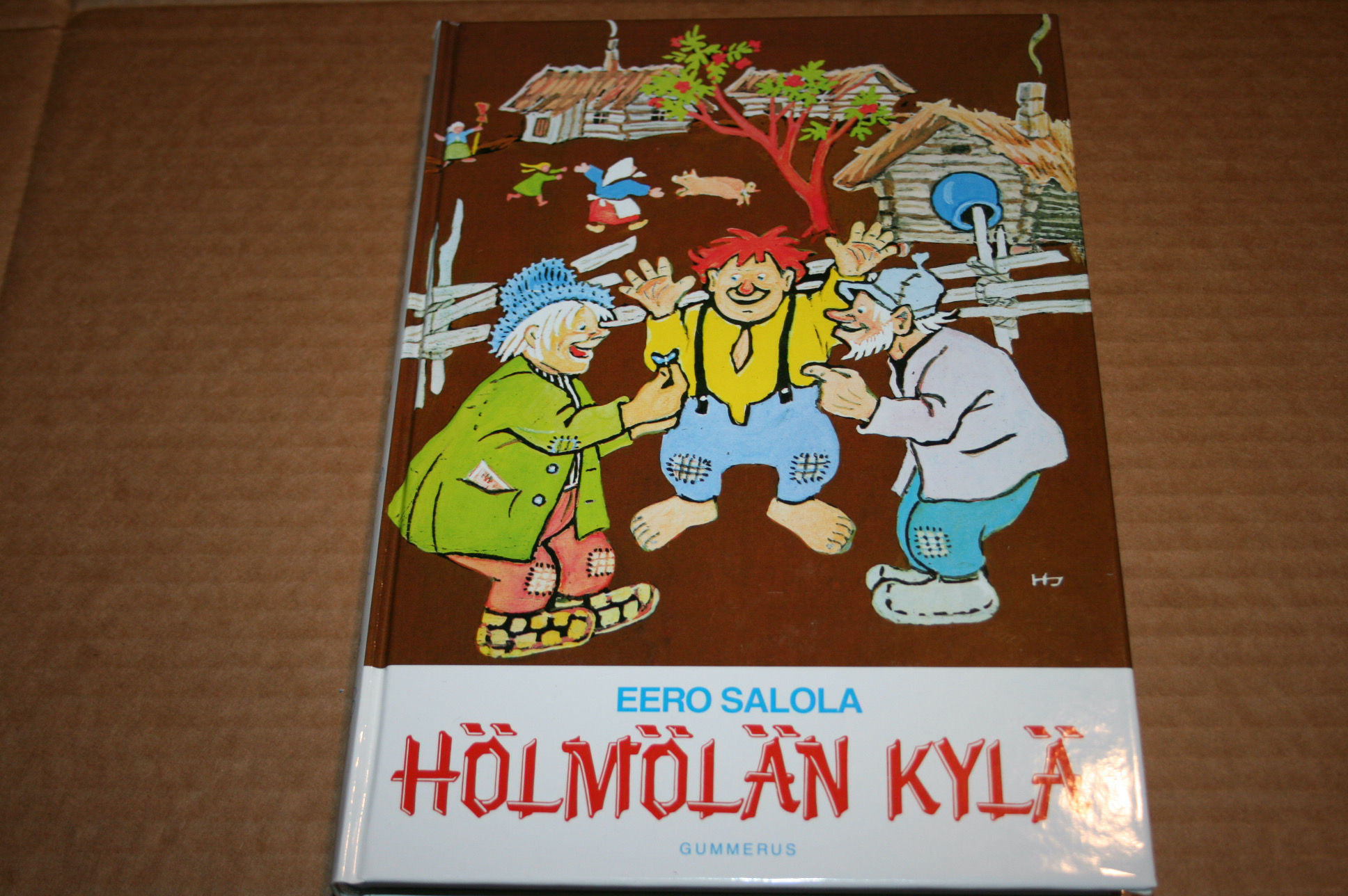 Salola, Eero: Hölmölän kylä