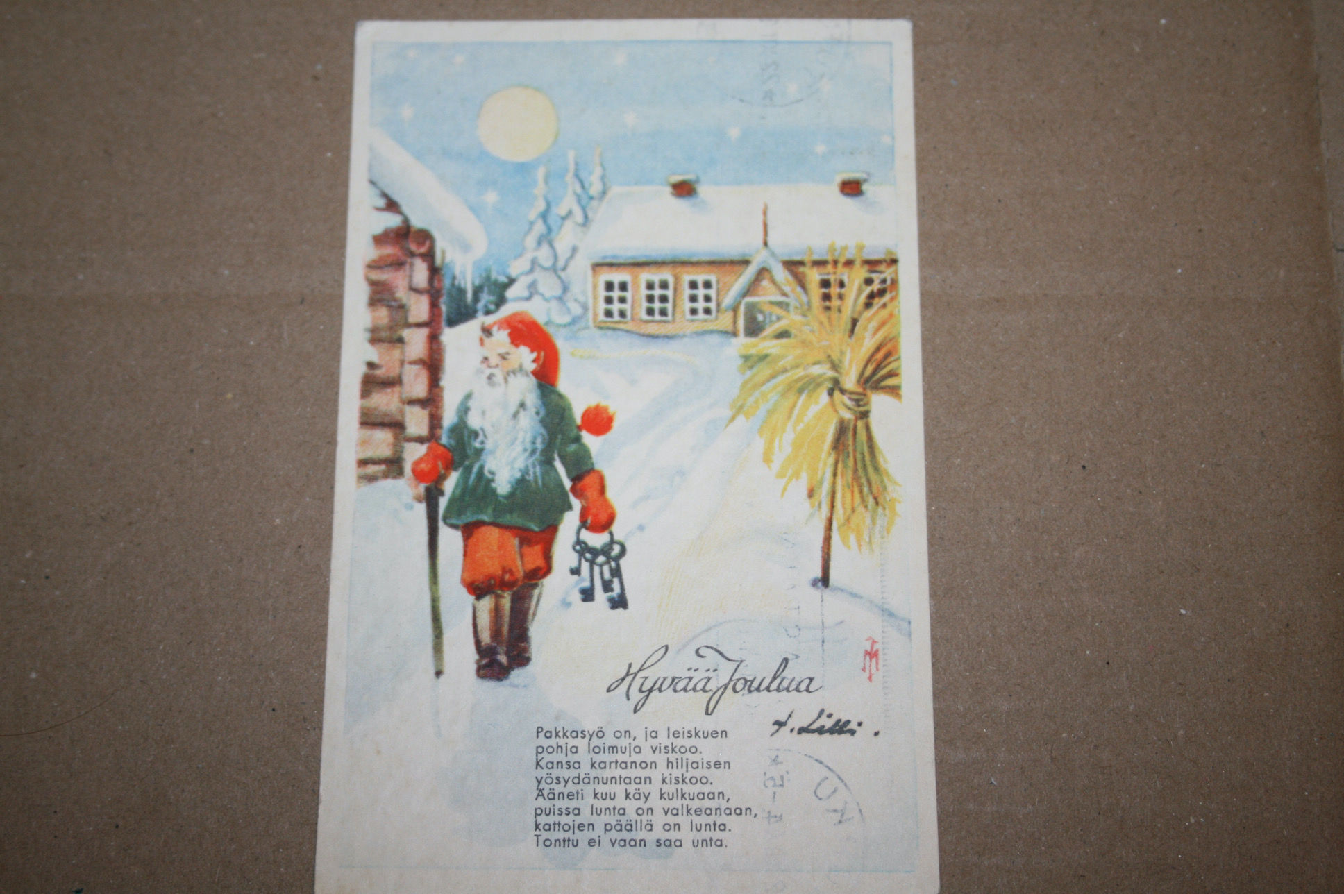 Elina Veera Musakka postikortti