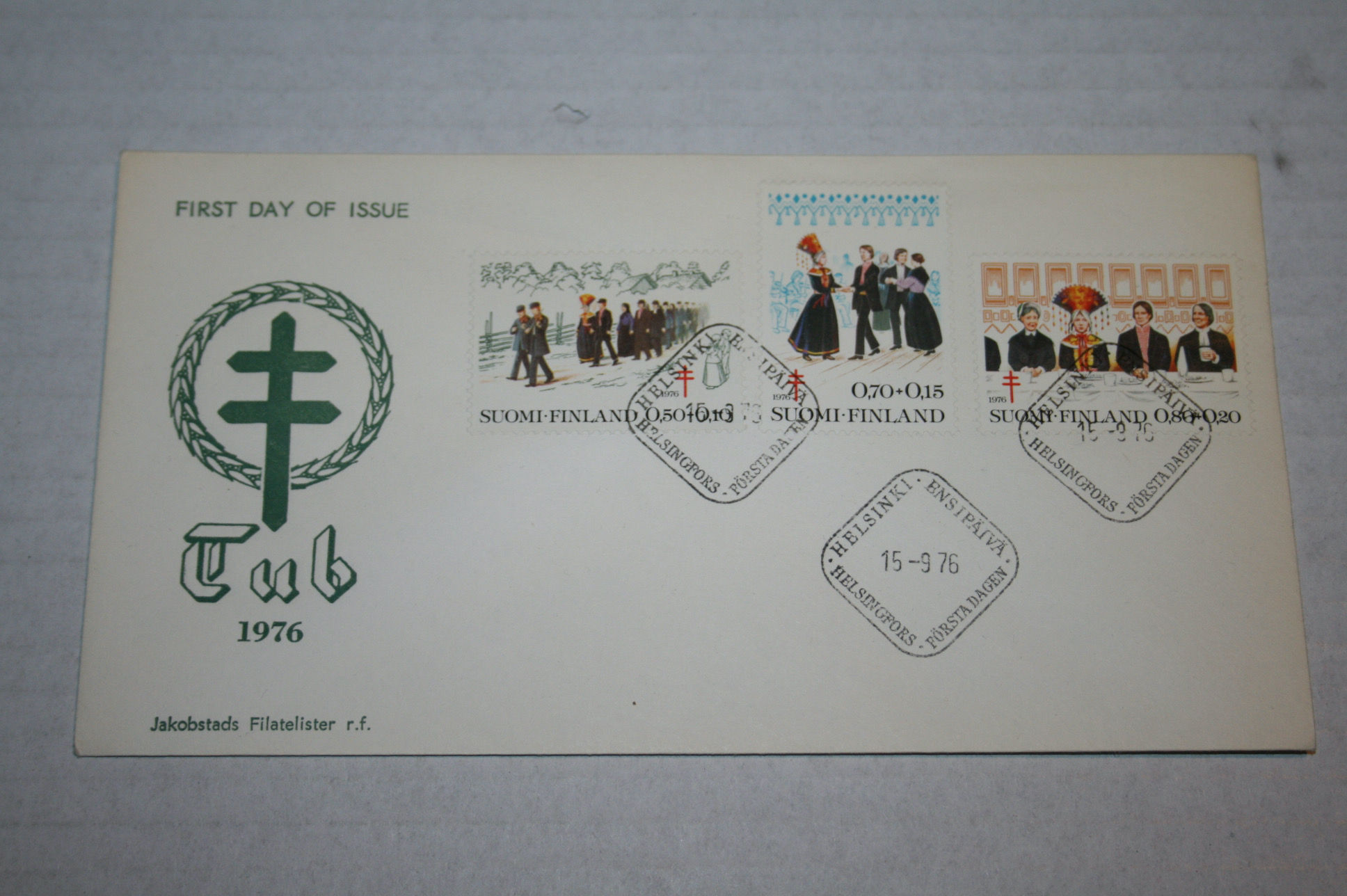 Suomi ensipäiväkuori LAPE 789-91