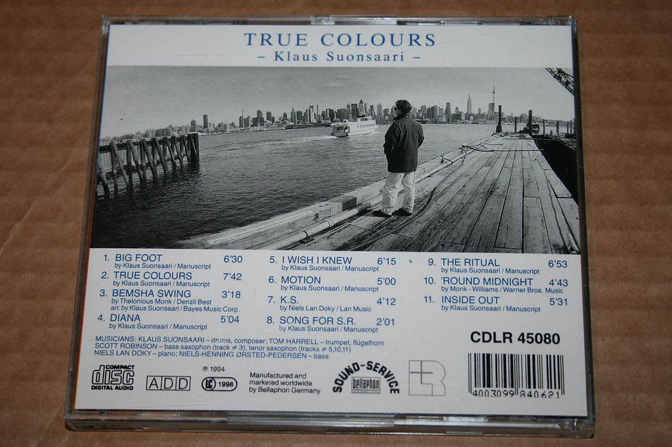 Pikkukuva: Klaus Suonsaari: True Colours CD