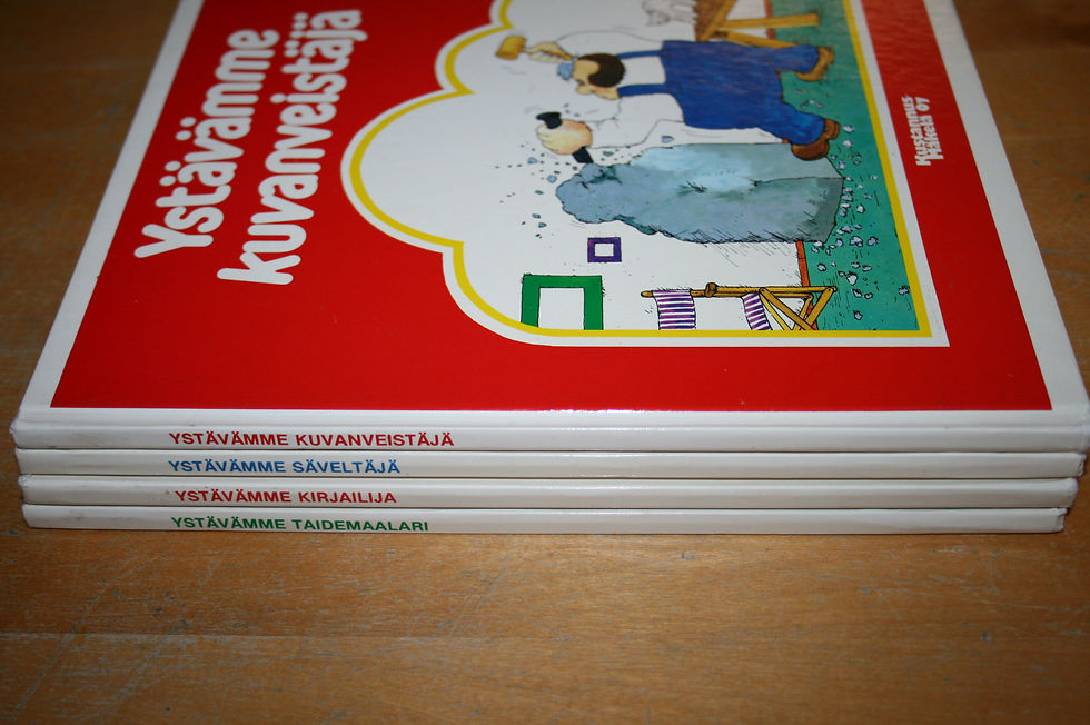 Pikkukuva: Mangold & Schmidt: Ystävämme kirjailija, taidemaalari, säveltäjä, kuvanveistäjä