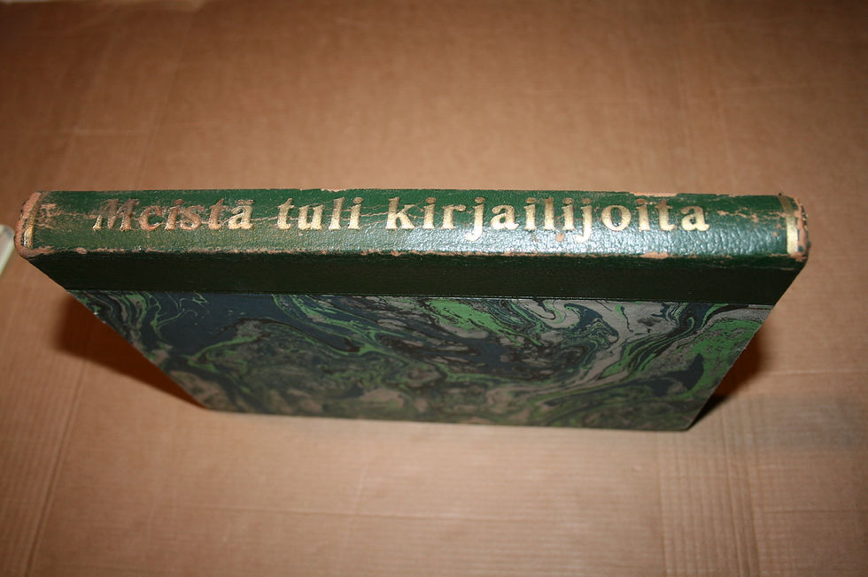 Pikkukuva: Sorjonen & Rekola ( toim.): Meistä tuli kirjailijoita