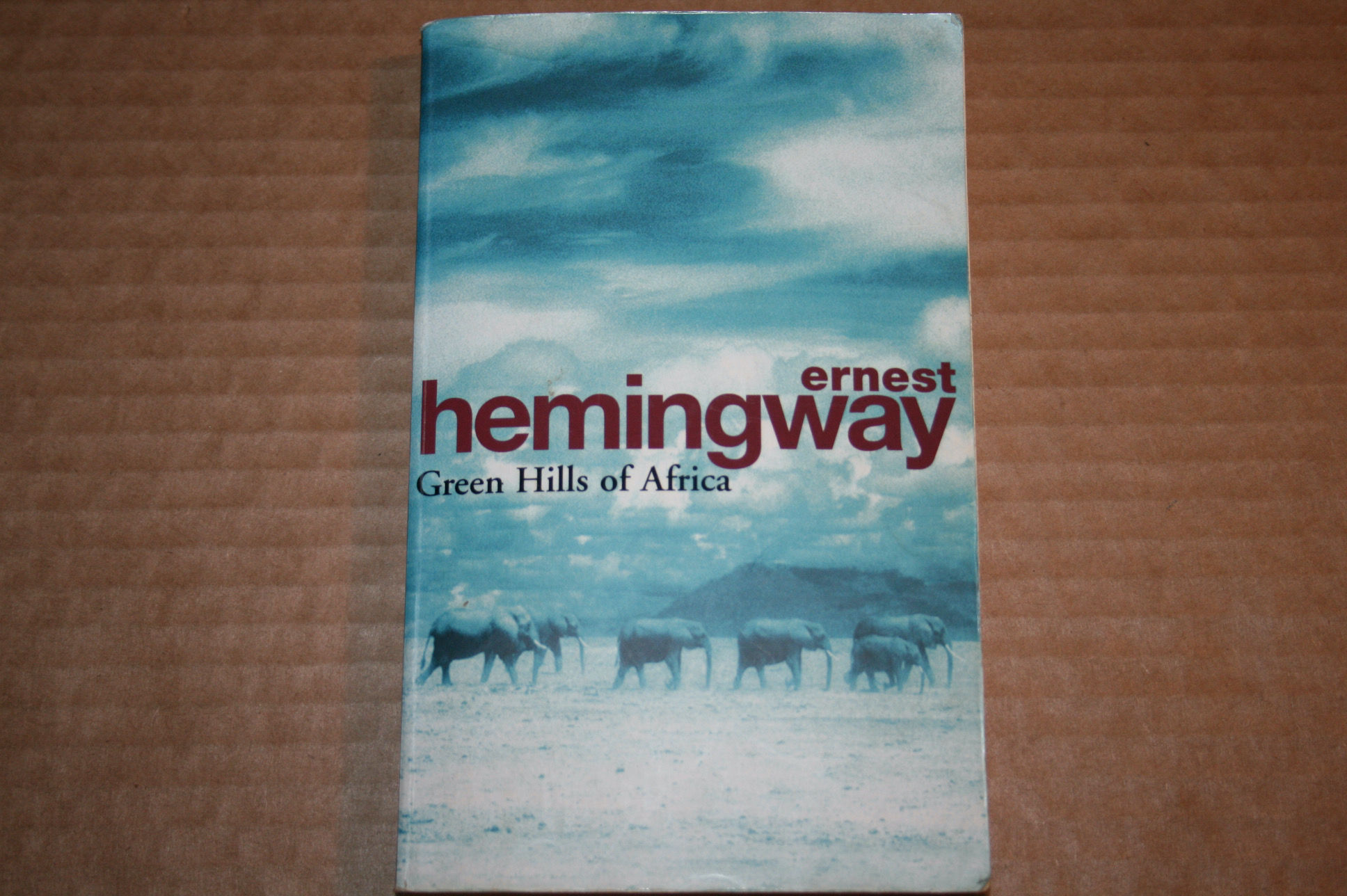Hemingway, Ernest: Green Hills of Africa