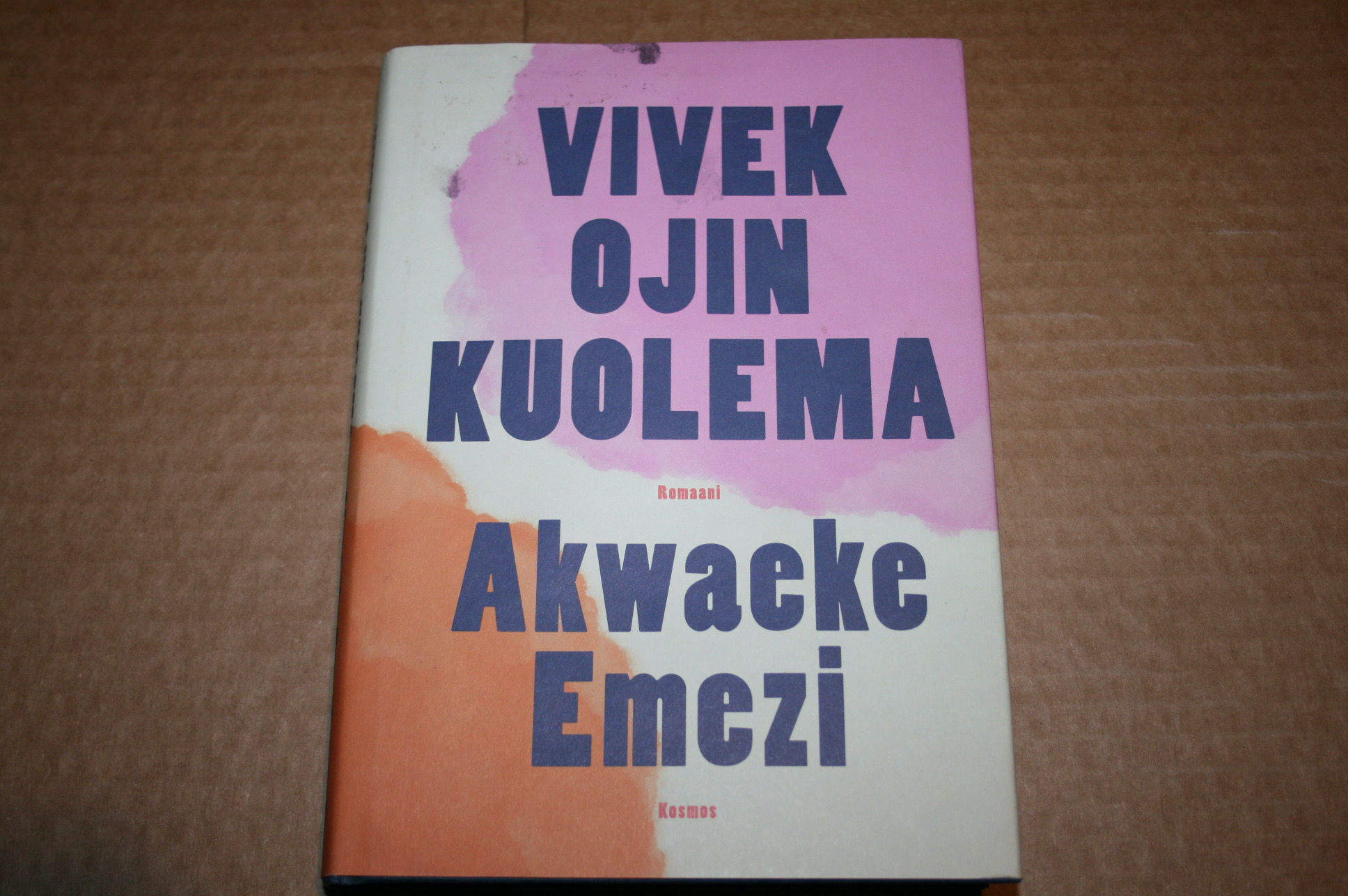 Emezi, Akwaeke: Vivek Ojin kuolema
