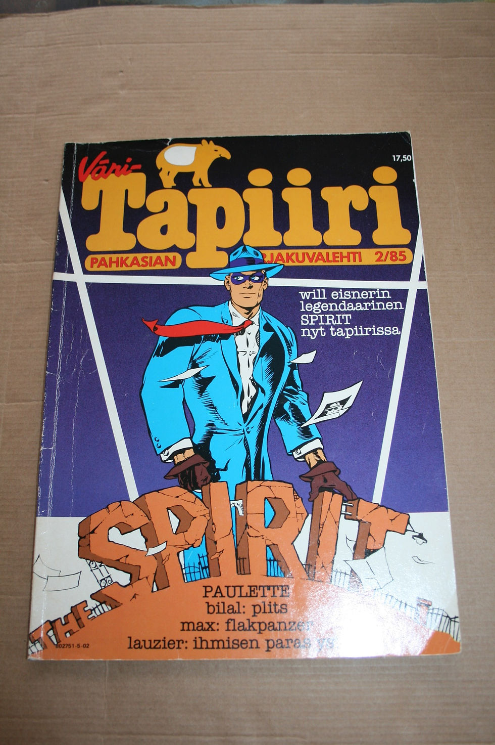 Tapiiri sarjakuvalehti 2/85