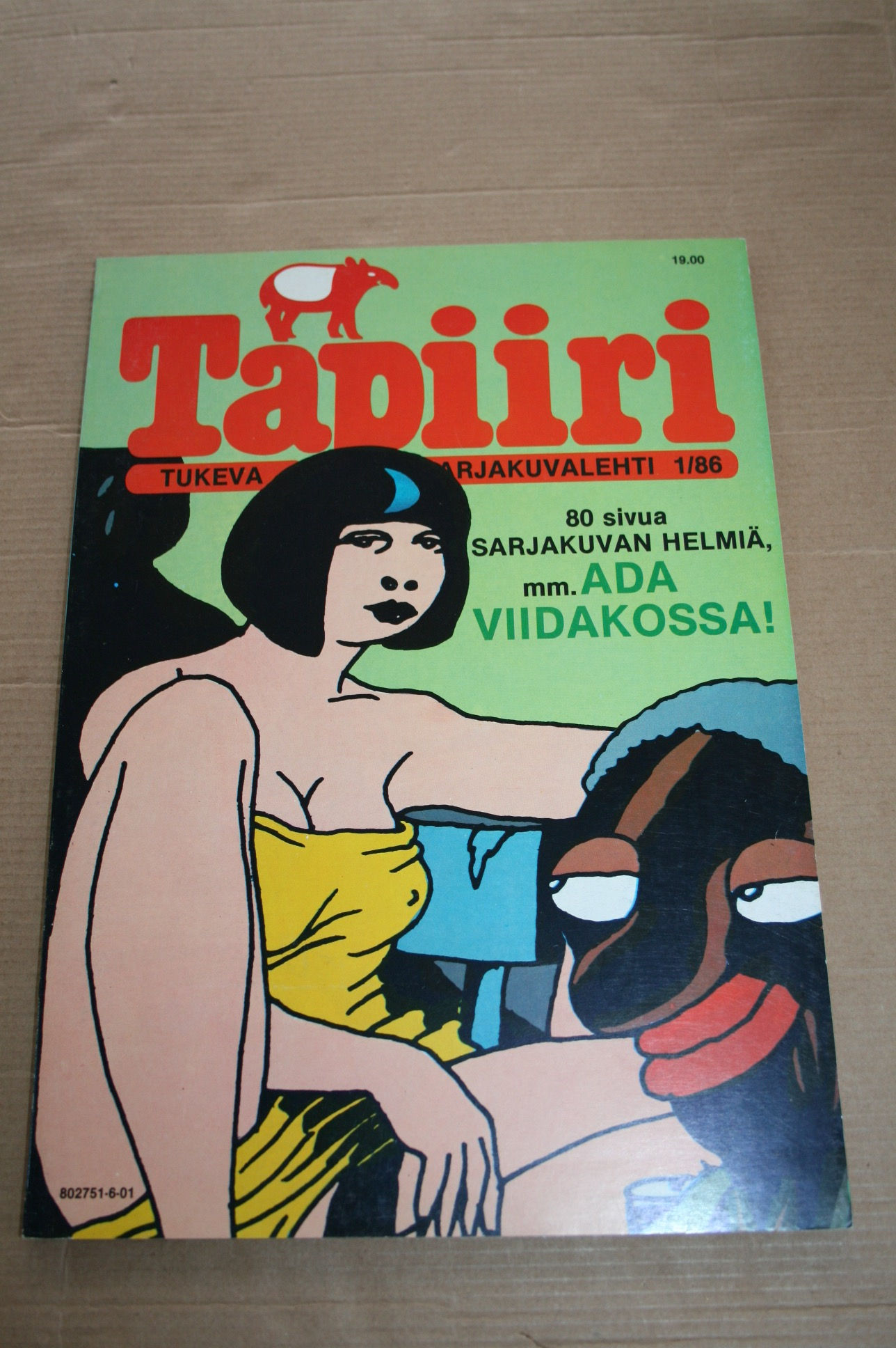 Tapiiri sarjakuvalehti 1/86