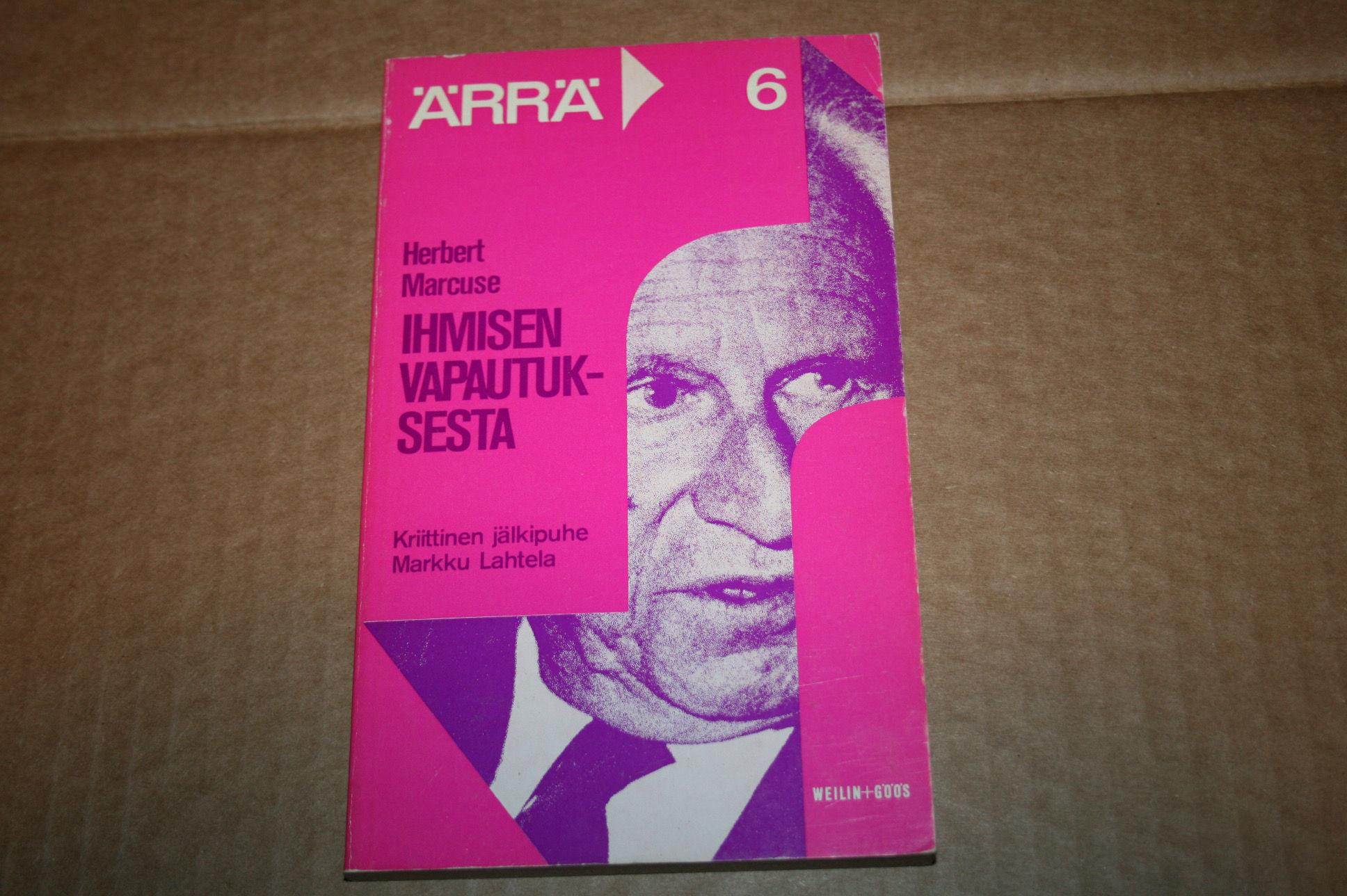 Marcuse, Herbert: Ihmisen vapautuksesta