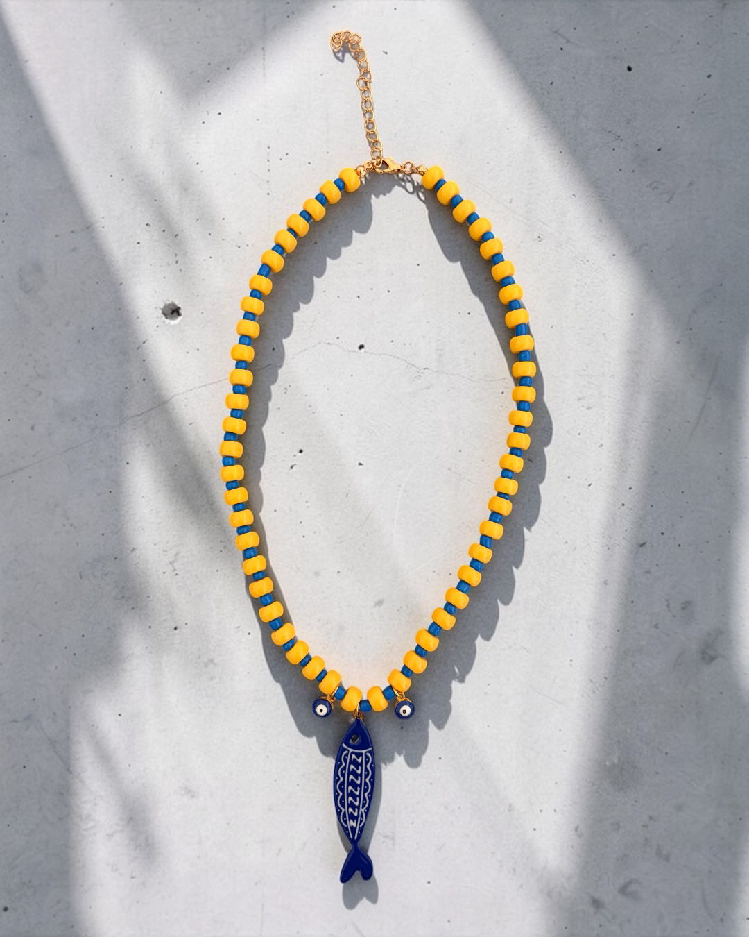 Sunrise Fish Necklace