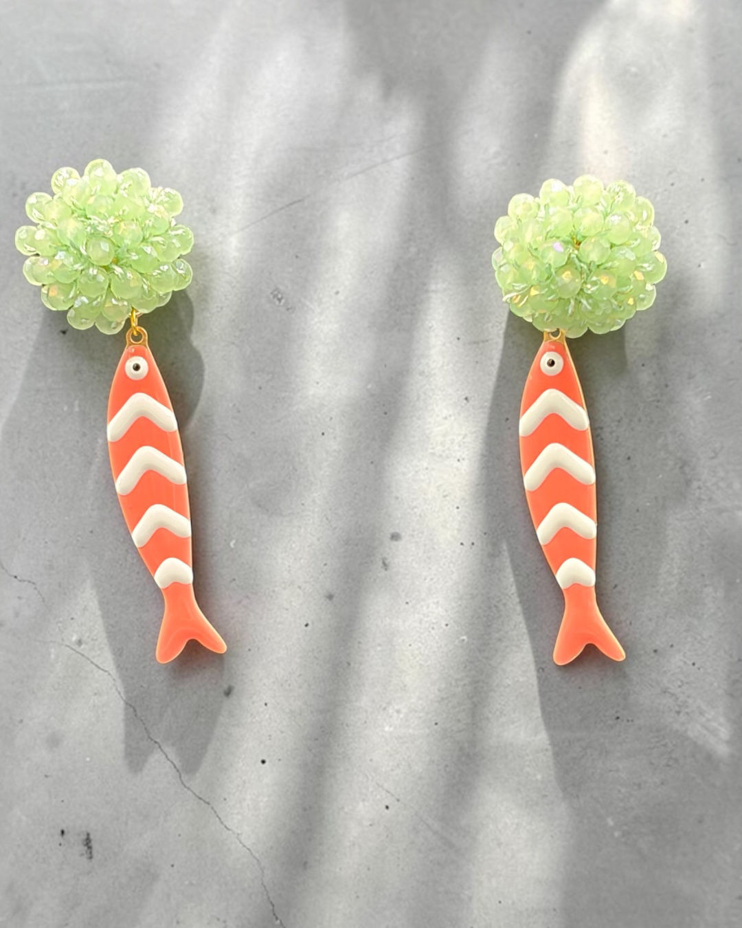 Beaded Striped Fish