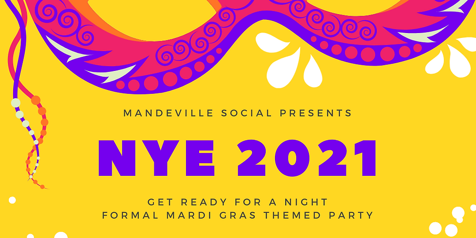 NYE 2021 : Mardi Gras Style