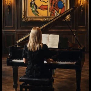 Third on the lineup is a Pop song called ‘Yellow Brick Roads (piano room)’ by VelvumVelvet, hailing from Brigg, England, and released on 03 July 26.