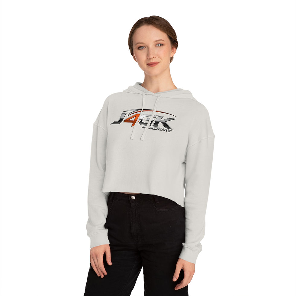 Thumbnail: Women’s Cropped Hooded Sweatshirt