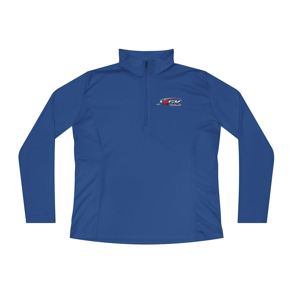 Miniatura: Sudadera de entrenamiento con cremallera de un cuarto para mujer JUST4GK