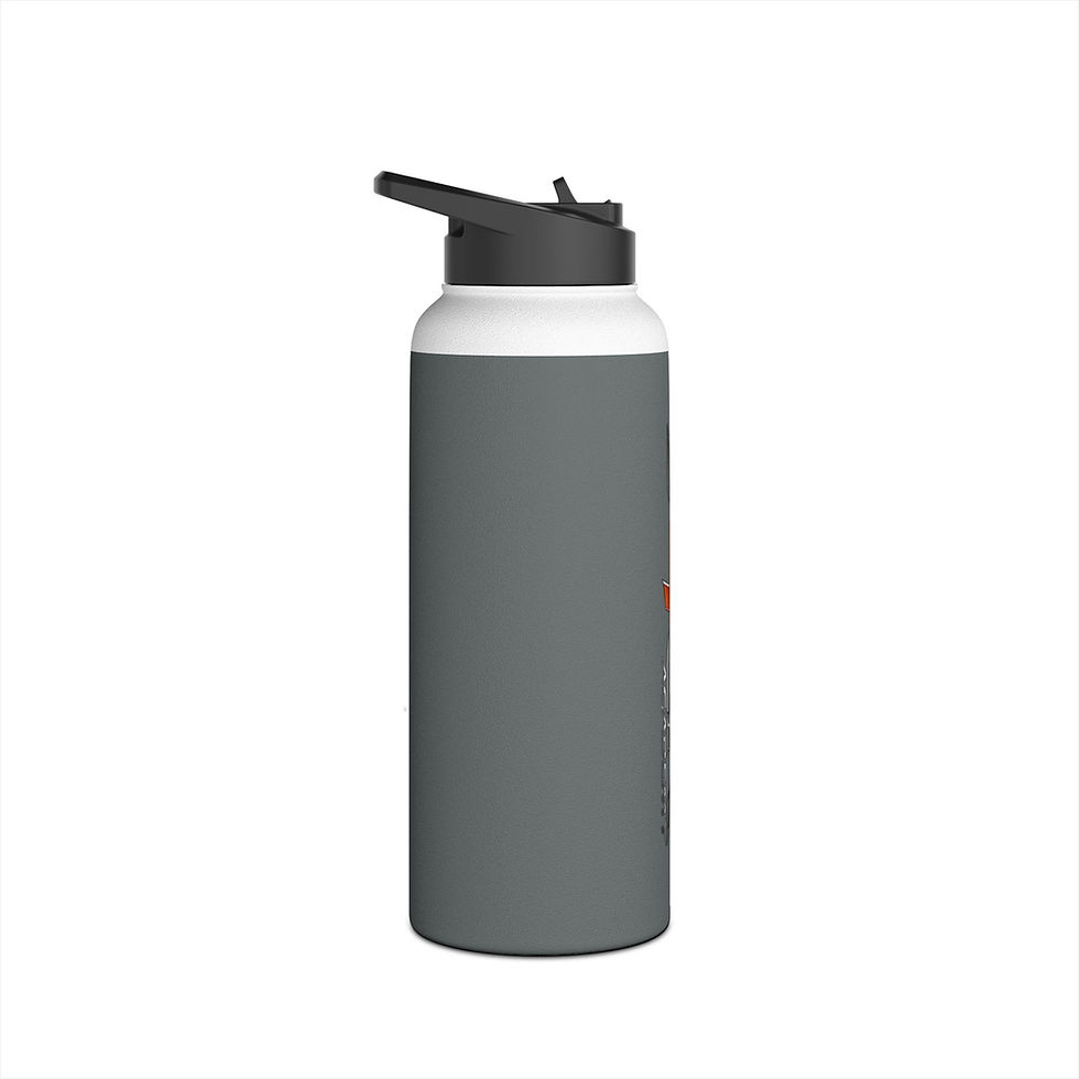 Thumbnail: Stainless Steel Water Bottle, Standard Lid