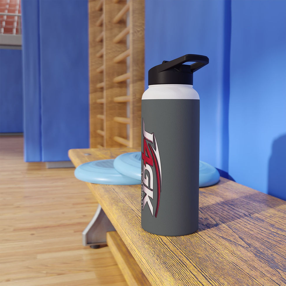 Miniatura: Botella de agua de acero inoxidable con tapa estándar.