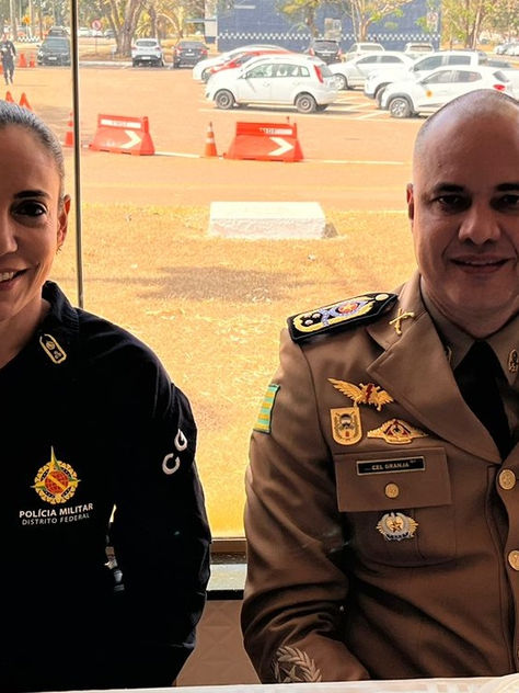 Restaurante da CABE reúne Comandos gerais da PMDF e PMGO