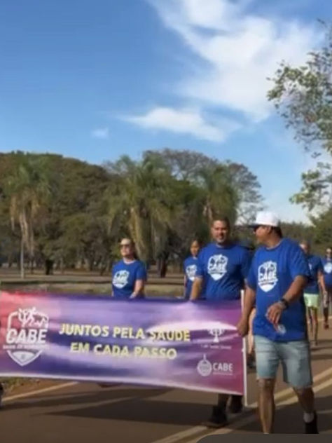 Primeira Caminhada CABE Saúde em Movimento: Um Marco de Bem-Estar e Conexão!
