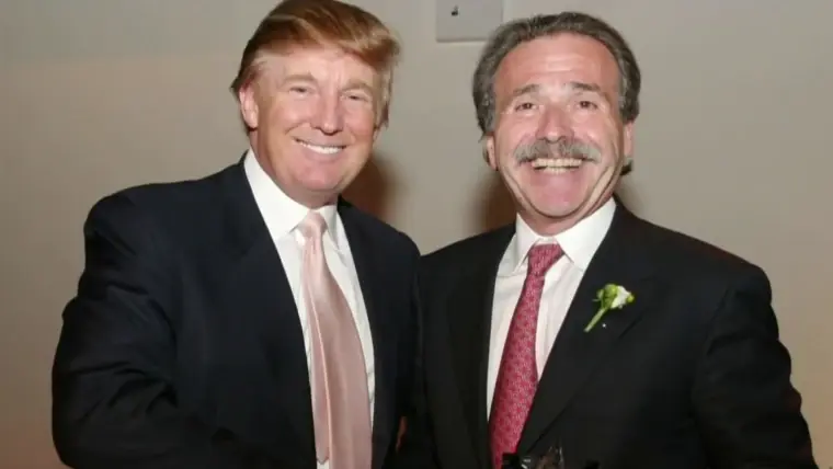 David Pecker and Donald Trump.