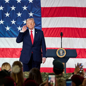 Trump Treats Uniform as Campaign Prop at Fort Bragg Rally