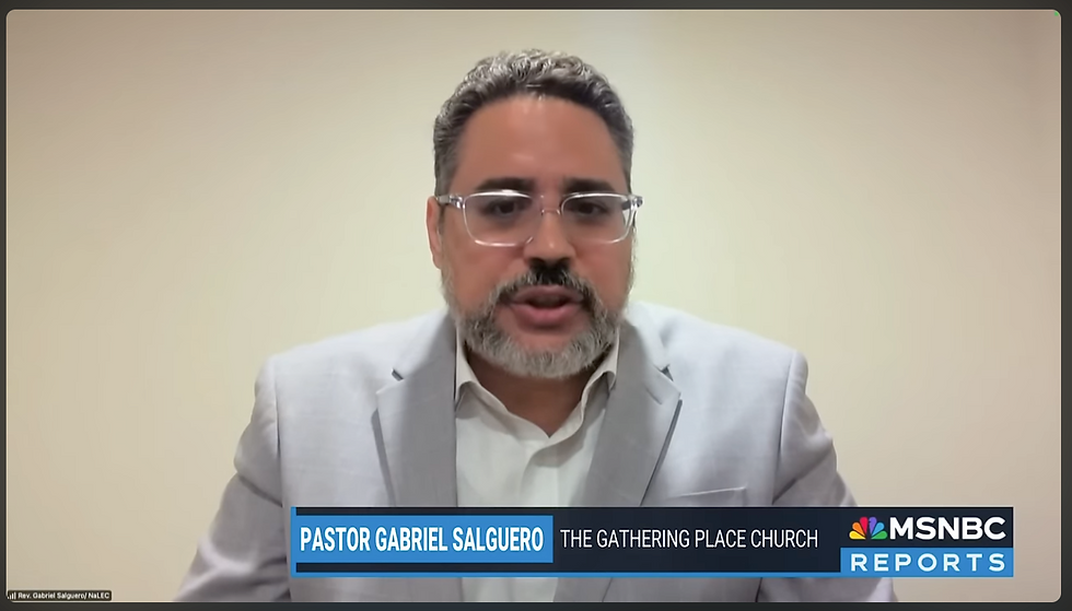 ‘Deep sense of anxiety and fear’: Rev. Gabriel Salguero reacts to possible arrests in churches