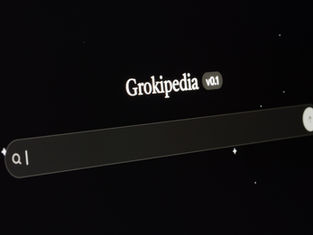 Grokipedia interface