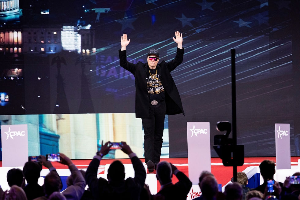 Musk at CPAC 2025