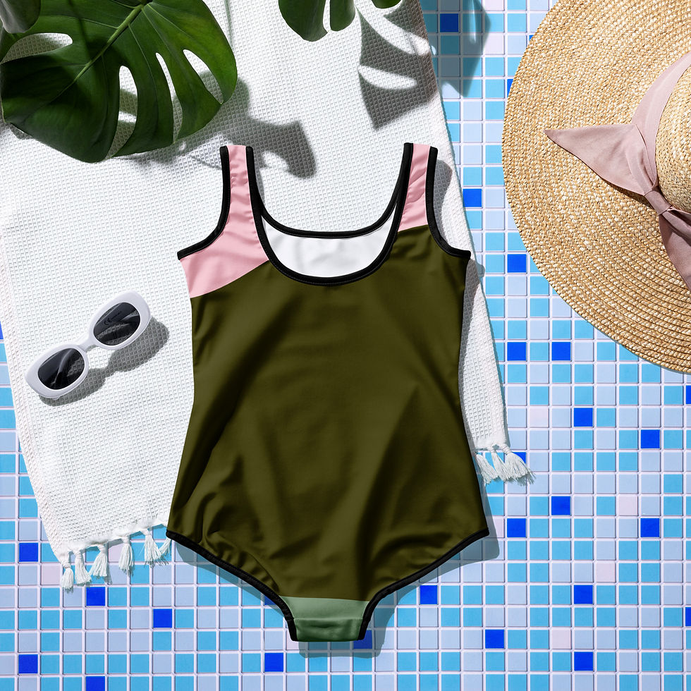 Miniature : Maillot de bain imprimé intégral pour jeunes