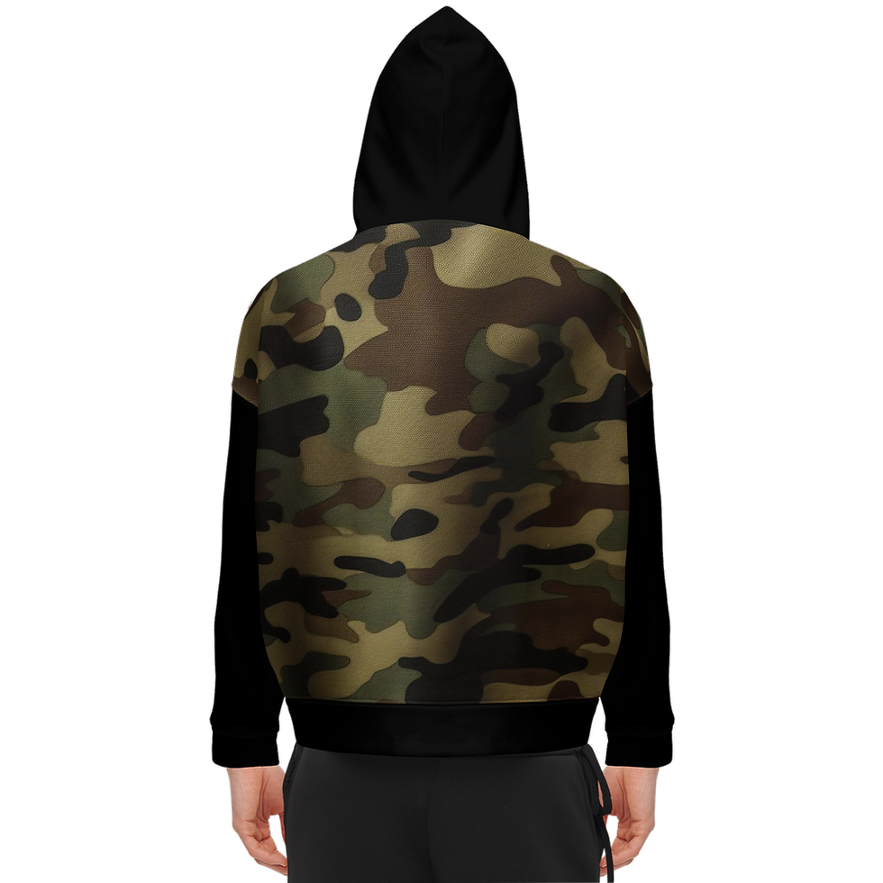 Miniature : Sweat à capuche décontracté pour homme-Super Heavy 375g