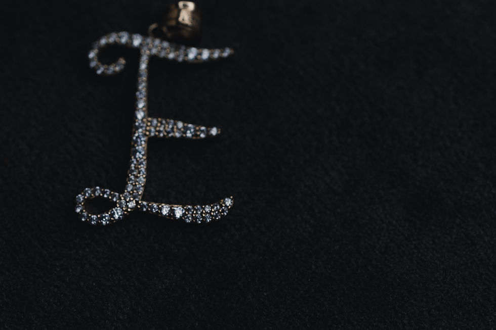 תמונה ממוזערת: תליון "Letter E"