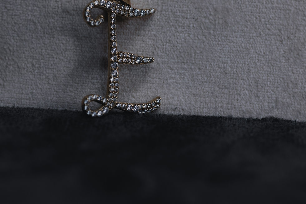 תמונה ממוזערת: תליון "Letter E"