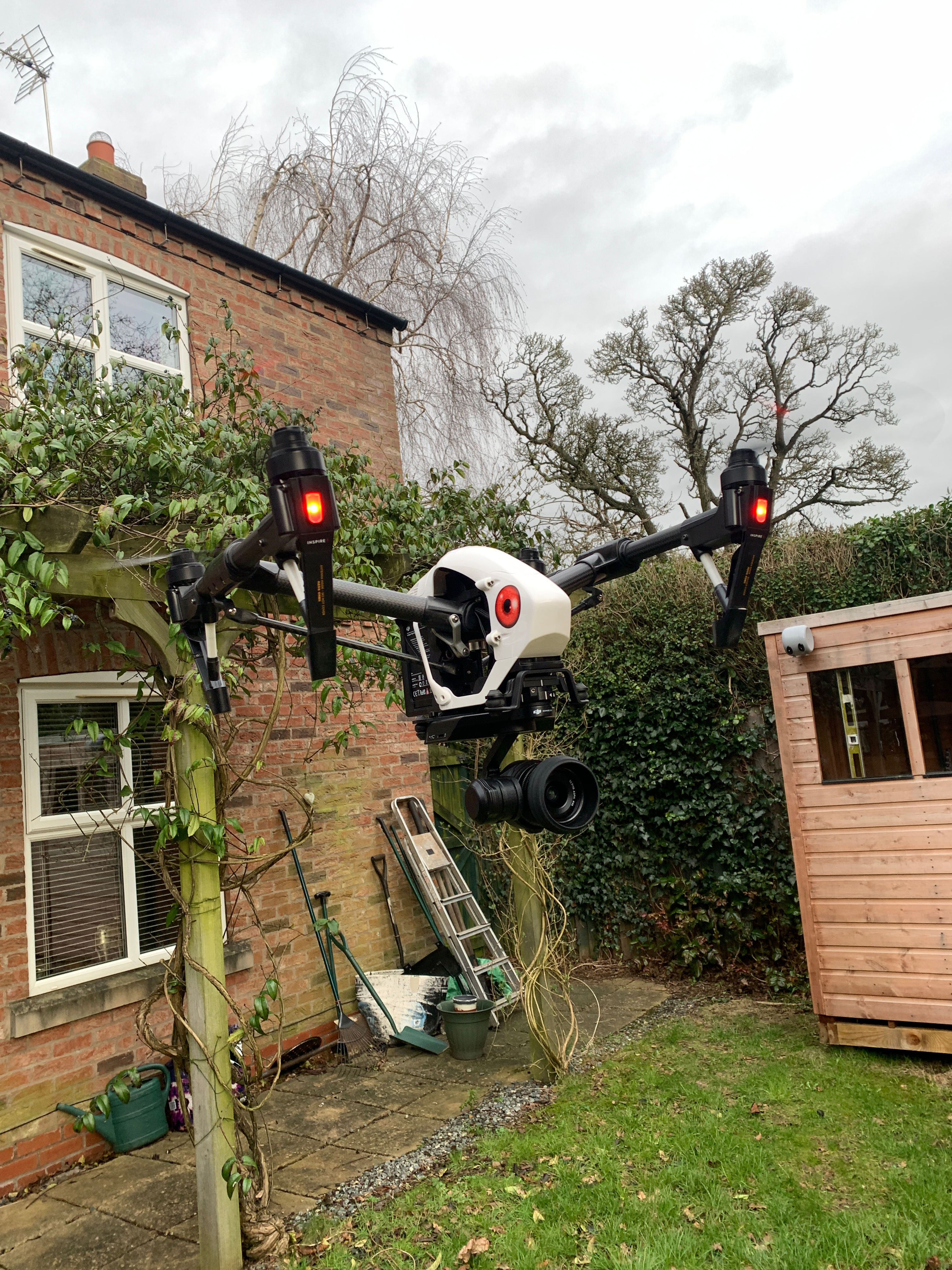 DJI Inspire 1 V2 , DJI Zenmuse X5R Camera, 512GB SSD Reader and DJI X3 Camera