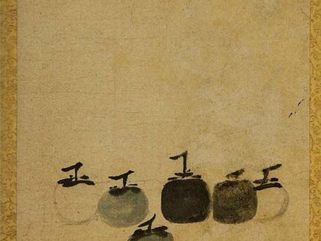 On Six Persimmons by Master Muqi Fachang