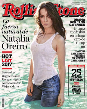 Natalia Oreiro, en la portada de Rolling Stone Argentina