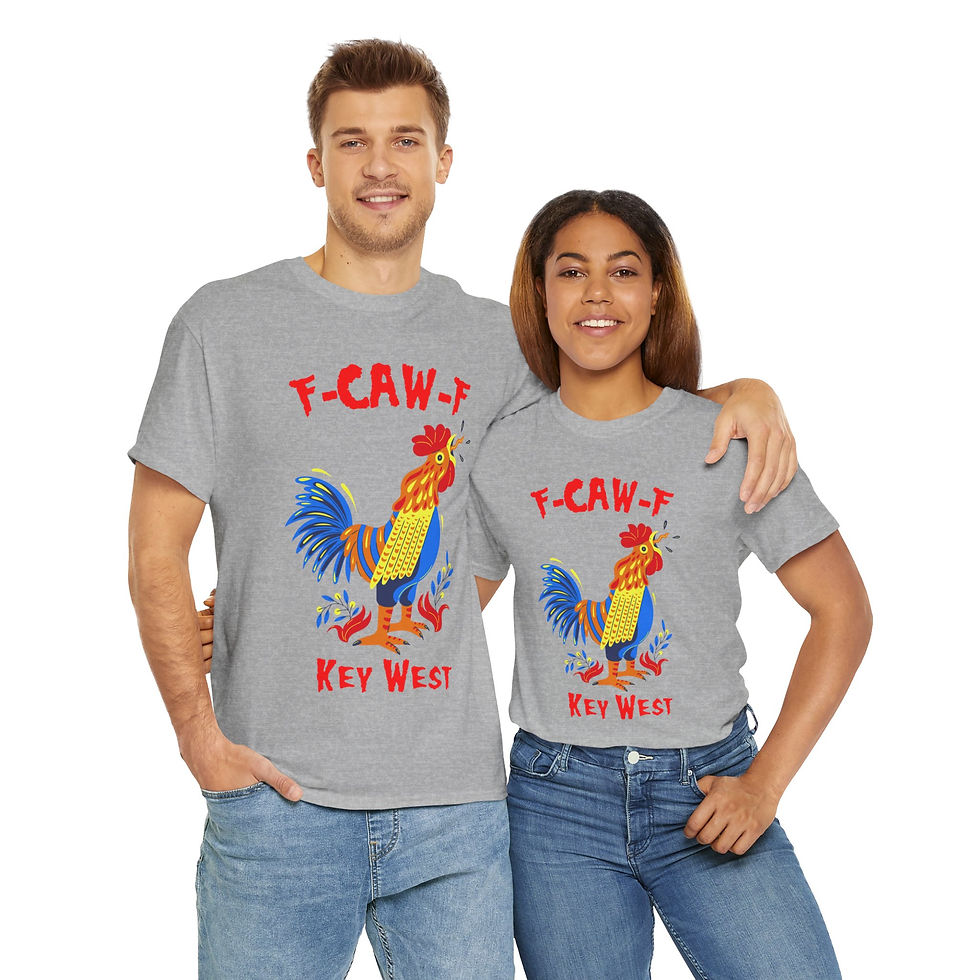 Thumbnail: Colorful Key West Rooster Tee 
