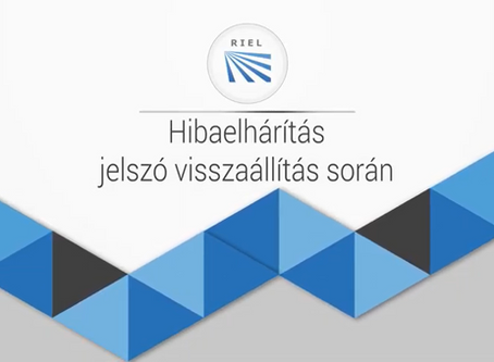 Hikvision eszközök jelszó visszaállítása