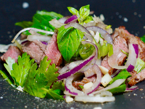 Bo thai chanh - Vietnamesischer Rindfleischsalat
