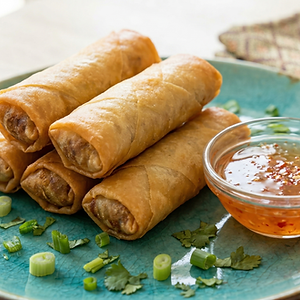 Golden Spring Rolls (Por Pia Tod)