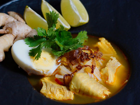Mohinga - burmesische Fischsuppe