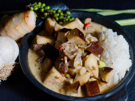 Samlaa Ko Phet - Rindfleisch-Tamarinden-Curry 