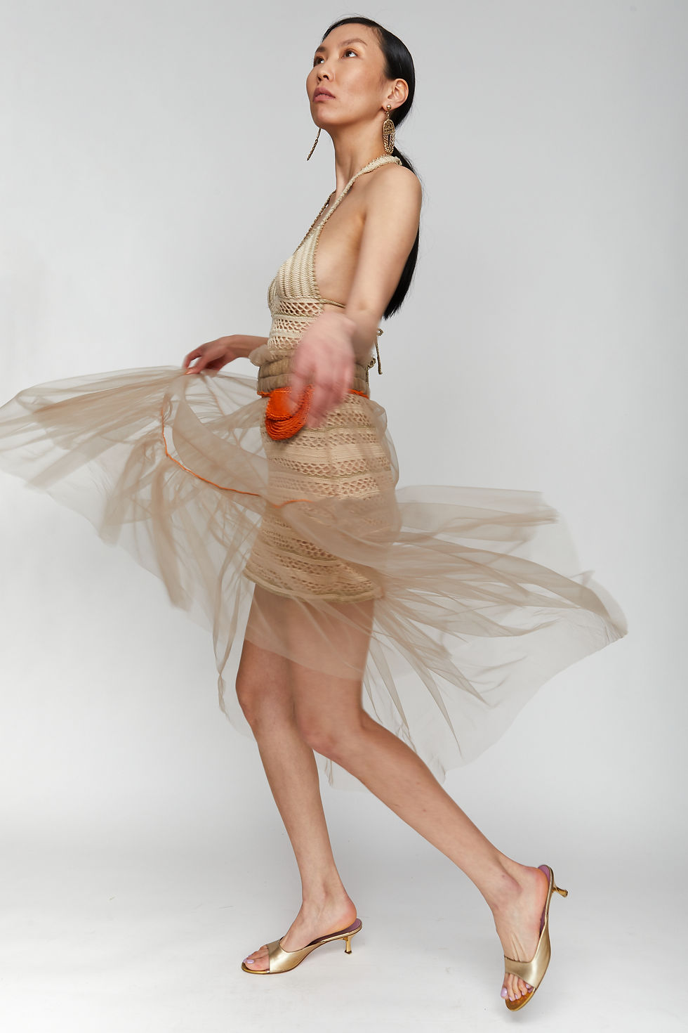 Thumbnail: HEARTSEASE TULLE SKIRT-DRESS