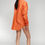 Thumbnail: BLOOM LINE - ORANGE OVERSIZE SHIRT