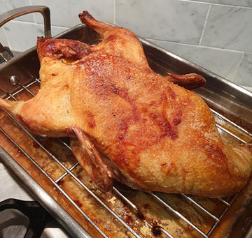 Whole Roast Duck with Caramel Vinegar