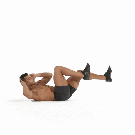 Bicycle lunges helps to keep your mid-rif strong