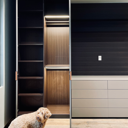 custom closet interior