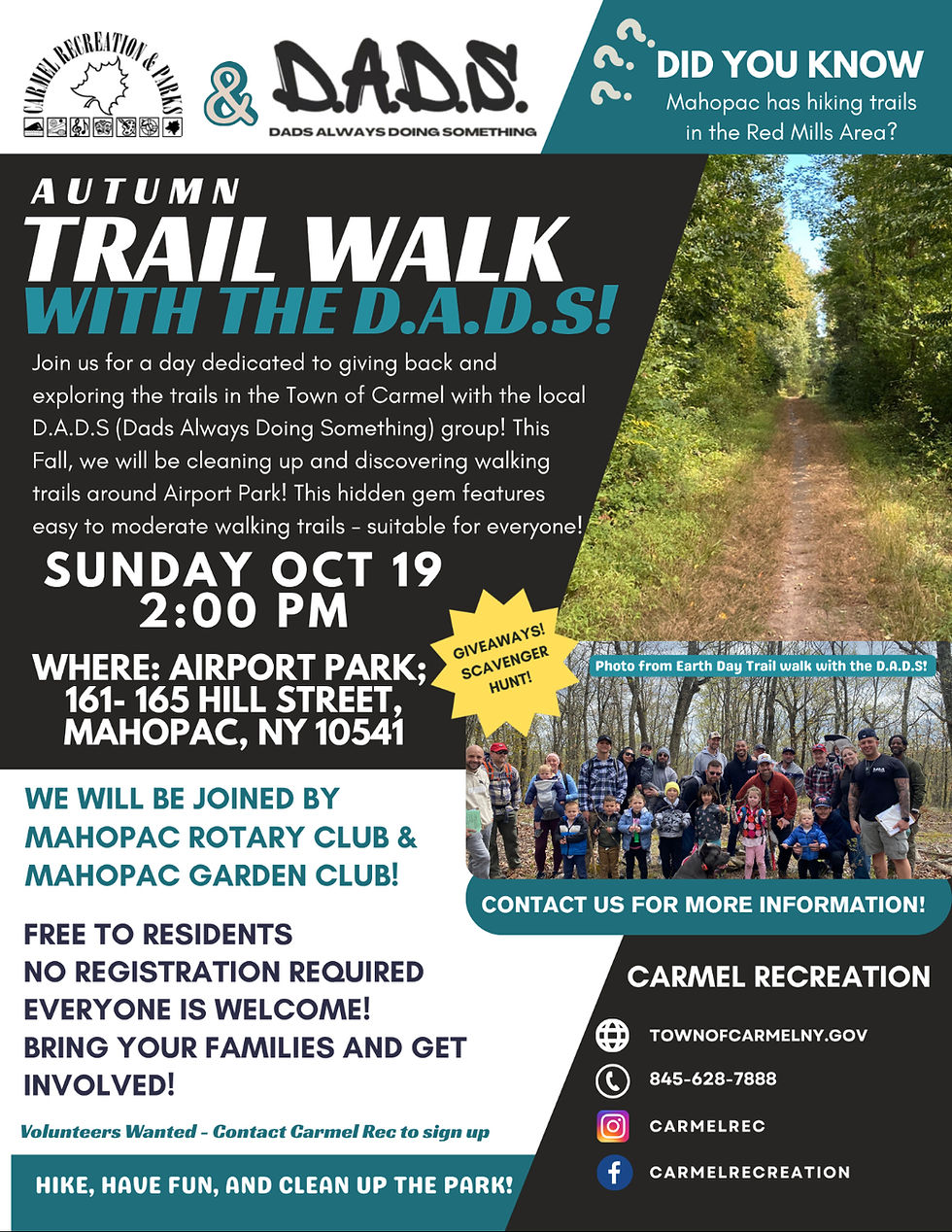 Trail Walk With D.A.D.S.