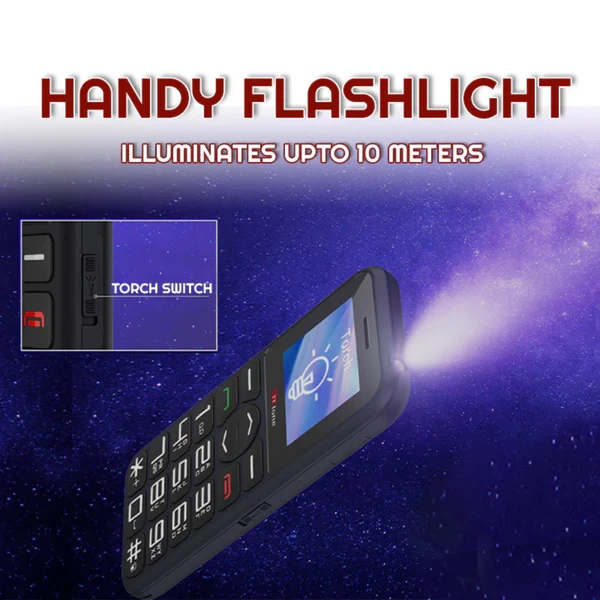 Thumbnail: TT190 Clear & Simple SOS Alarm button, Loud Speaker, Torch