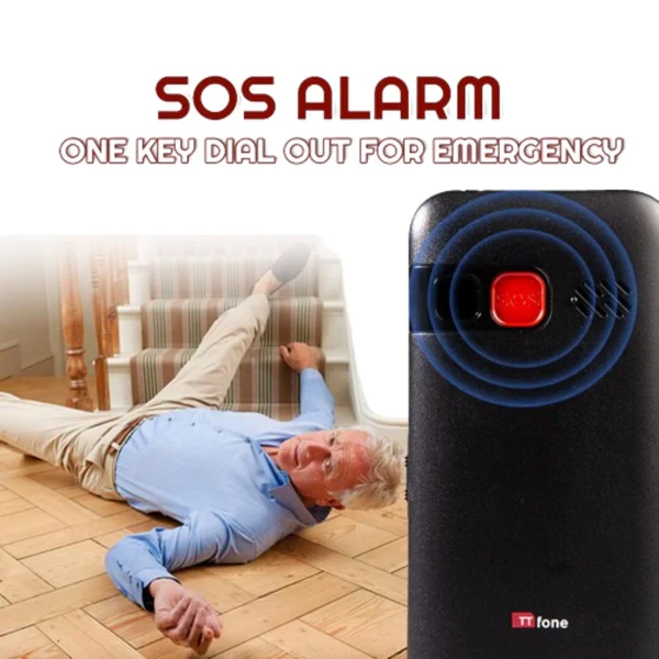 Thumbnail: TT190 Clear & Simple SOS Alarm button, Loud Speaker, Torch