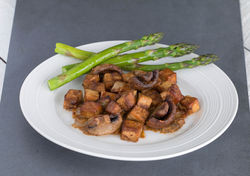 Tofu au cumin